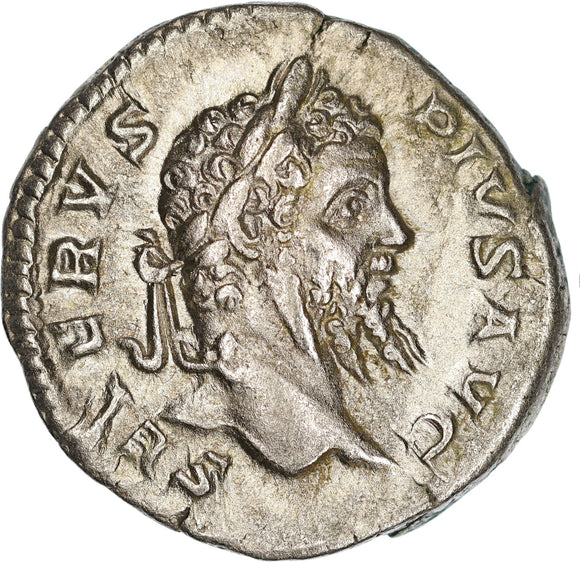 Lucius Septimius Severus 193-211AD Silver Denarius gVF