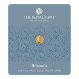 2024 Britannia UK 1/40oz Gold Proof Coin