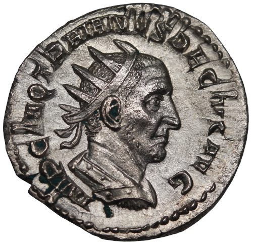 Rome Trajan Decius Silver Antoninianus 249-251AD gVF