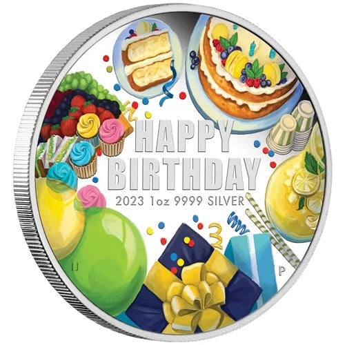 2023 Happy Birthday 1oz Silver Proof Coin