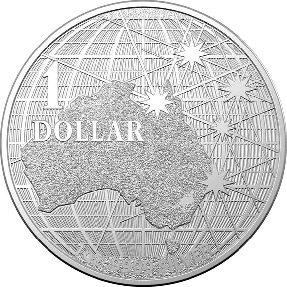 2020 Beneath the Southern Skies Kangaroo Privy 1oz Silver Coin