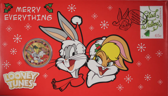 2018 Looney Tunes Merry Christmas $1 PNC