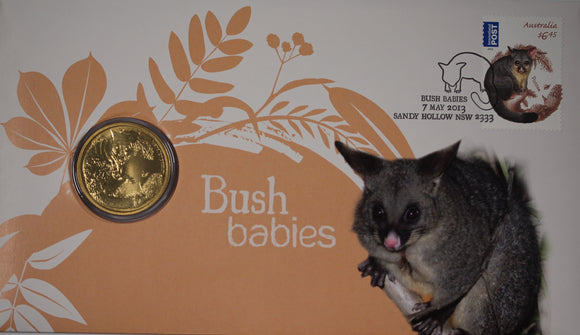 2013 Bush Babies Brush-Tailed Possum $1 PNC