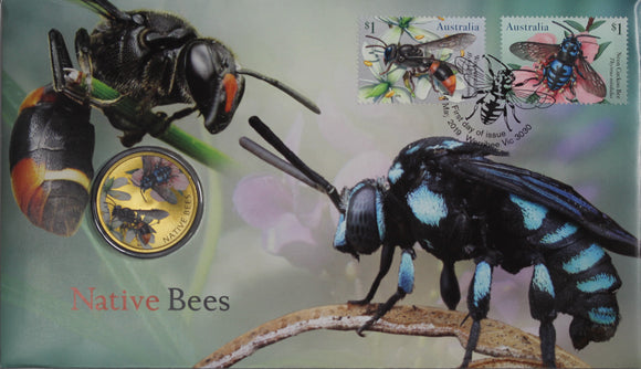 2019 Native Bees $1 PNC