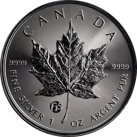 Canada 2018 Maple f15 Privy Mark 1oz Silver