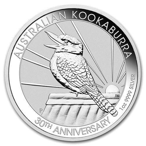 2020 1oz Silver 30th Anniversary Kookaburra Coin
