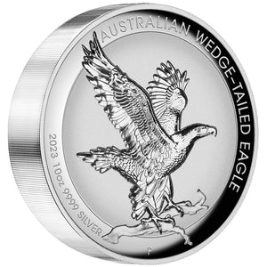 2023 Australian Wedge-tailed Eagle 10oz Silver Incused Coin