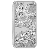 2023 Rectangular Dragon 1oz Silver