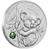 BICE Australian Koala with Panda Privy 2024 1oz Silver Coin