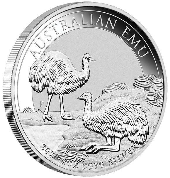 2020 Emu 1oz Silver Coin