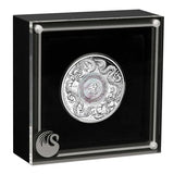 Double Dragon with Mother of Pearl 2024 2oz Silver Proof Coin