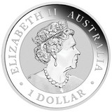 2021 $1 ANDA Melbourne Emu 1oz Silver Coloured Proof Coin