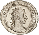 Gallienus 254-260 AD Silver Antoninianus aEF