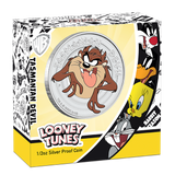 2018 Looney Tunes 1/2oz Tasmania Devil Silver Proof Coin