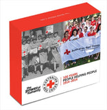 2014 $1 Australian Red Cross 100 Years People Helping People 1oz Silver Coloured Proof Coin