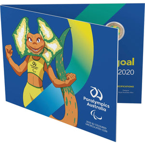 2020 Australian Paralympic Team Coloured $2 Pack