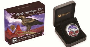 2013 Perth ANDA Show Special Willandra Lakes Eagle 1oz Silver Proof Coin