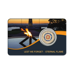 2018 $2 Lest We Forget Eternal Flame Al-Br Coin Pack