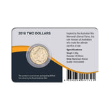 2018 $2 Lest We Forget Eternal Flame Al-Br Coin Pack