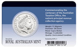 Australian Taxation Office Centenary 2010 20c Cu-Ni Coin Pack