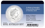 Australia's Volunteers 2003 50c Cu-Ni Coin Pack