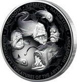 2024 $10 Creatures of the Abyss 5oz Silver Proof