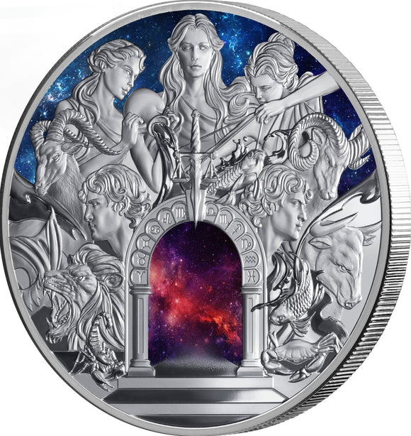 2024 Signs of Zodiac 5oz Silver Proof Coin
