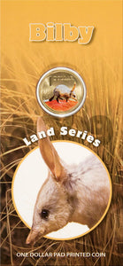 2009 $1 Land Series Bilby Coloured Uncirculated Coin