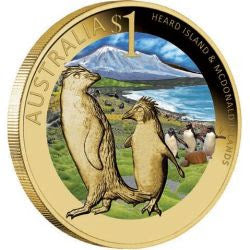 2010 $1 Celebrate Australia - Heard Island & McDonald Islands