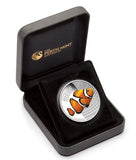 2010 50c Australian Sea Life The Reef Clownfish 1/2oz Silver Coloured Proof Coin