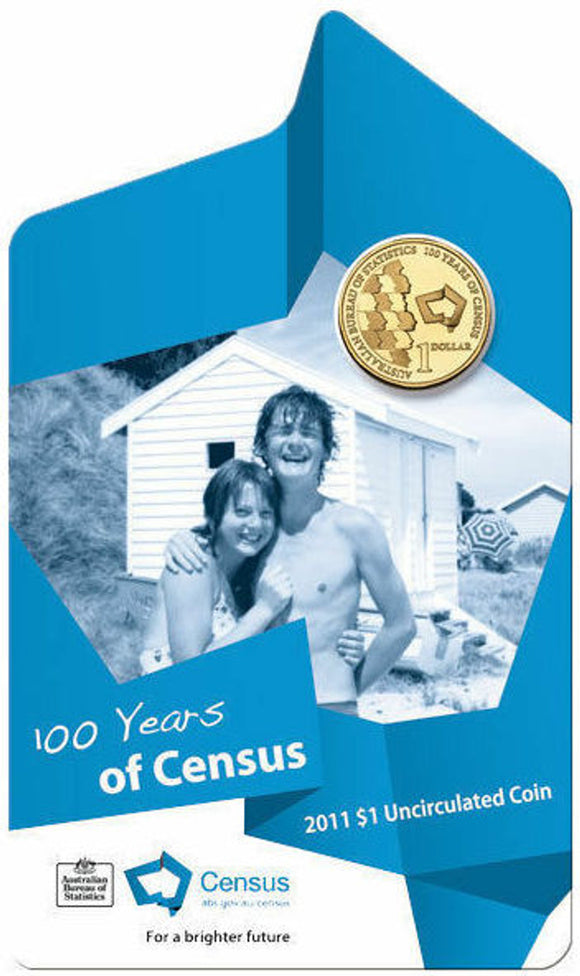 2011 $1 100 Years of Census Uncirculated Coin