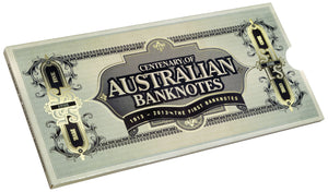 2013 Centenary of Australian Banknotes The First Banknotes Uncirculated 3 Coin Set