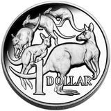 2014 $1 30th Anniversary of The $1 1oz Silver High Relief Proof Coin