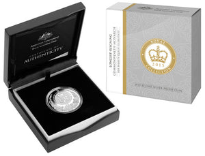 2015 $5 Longest Reigning Commonwealth Monarch Her Majesty Queen Elizabeth II 1oz Silver Proof Coin