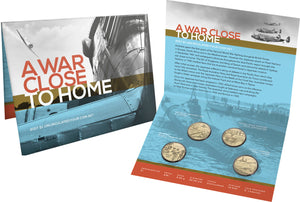 2017 $1 A War Close To Home Uncirculated 4 Coin Set