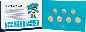 2018 Gold Coast Commonwealth Games Coin Collection