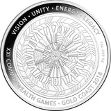 2018 $1 Commonwealth Games Gold Coast 1oz Silver Uncirculated Coin