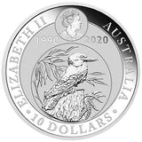 2020 30th Anniversary Kookaburra 10oz Silver Bullion Coin