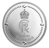2023 Canada $5 King Charles III’s Royal Cypher Silver Coin