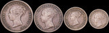 1861 Silver Maundy Coin Set Victoria