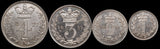 1877 Silver Maundy Coin Set Victoria