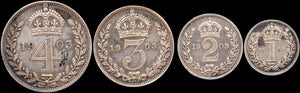 1903 Silver Maundy Coin Set Edward VII