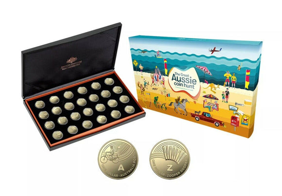 2019 Great Aussie Coin Hunt - Proof Set $1 Proof Coin Collection