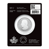 2024 1oz Silver Coin – Treasured Silver Maple Leaf First Strikes: Congratulations Privy Mark