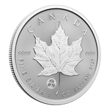 2024 1oz Silver Coin – Treasured Silver Maple Leaf First Strikes: Congratulations Privy Mark