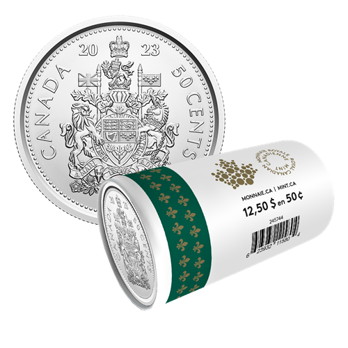 2023 50-cent Special Wrap Circulation Roll