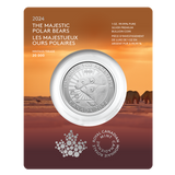 Canada 2024 $5 1oz Silver Coin - The Majestic Polar Bears (Premium Bullion)