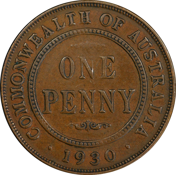 1930 Penny VF25