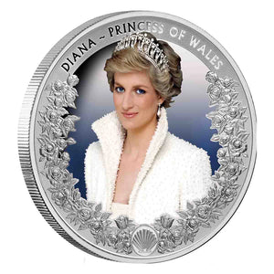 Diana Princess of Wales 2022 $5 1oz Silver Proof Coin