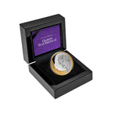 Queen Elizabeth II Tribute 2022 $1 Gold-plated 1oz Silver Proof Coin